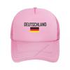 Duitse Vlag Trucker Cap Mannen Coole Baseballpet Zomer Unisex Mesh Net Petten Verstelbare Snapback Voor Sport
