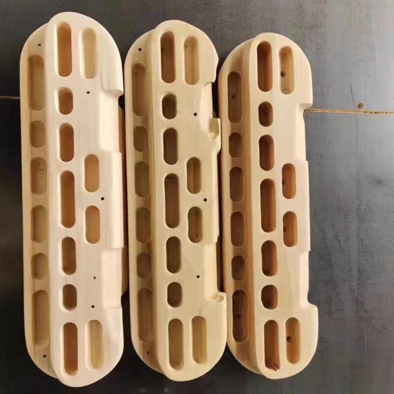 Portable Wooden Rock Climbing Fingerboard