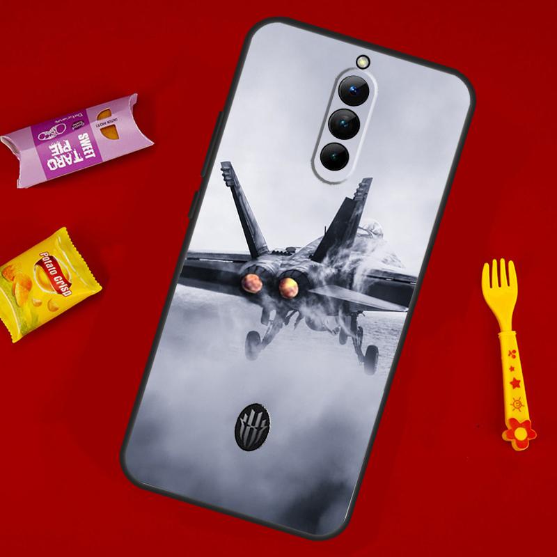 F14 Tomcat Fighter Case For ZTE Nubia Red Magic 10 Air 6 6S 7S For Red Magic 11 10 9 8 8S 9S 10S Pro Plus Cover
