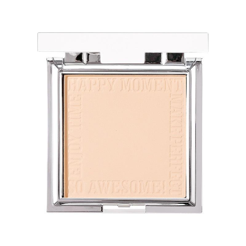 XIXI True Bright Soft Focus Powder Foundation – Portable, Clear & Lasting with Mirror & Puff