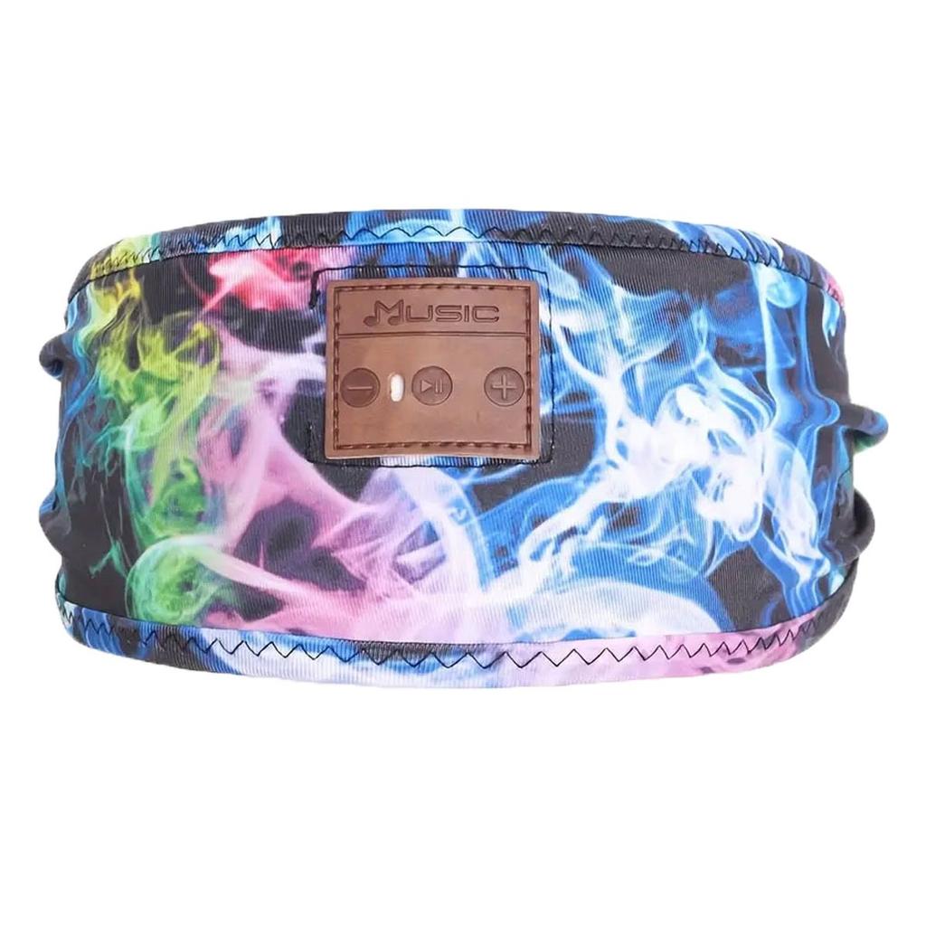 Dazzling Colors Wireless Bluetooth Headband Earphones Sports Headphones Elastic Headband Music Sleeping Mask Bluetooth Headset