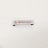 Moncler 2018 White MAGLIA T-SHIRT Short Sleeve T-Shirt with Logo Patch Tops L whiteUsed