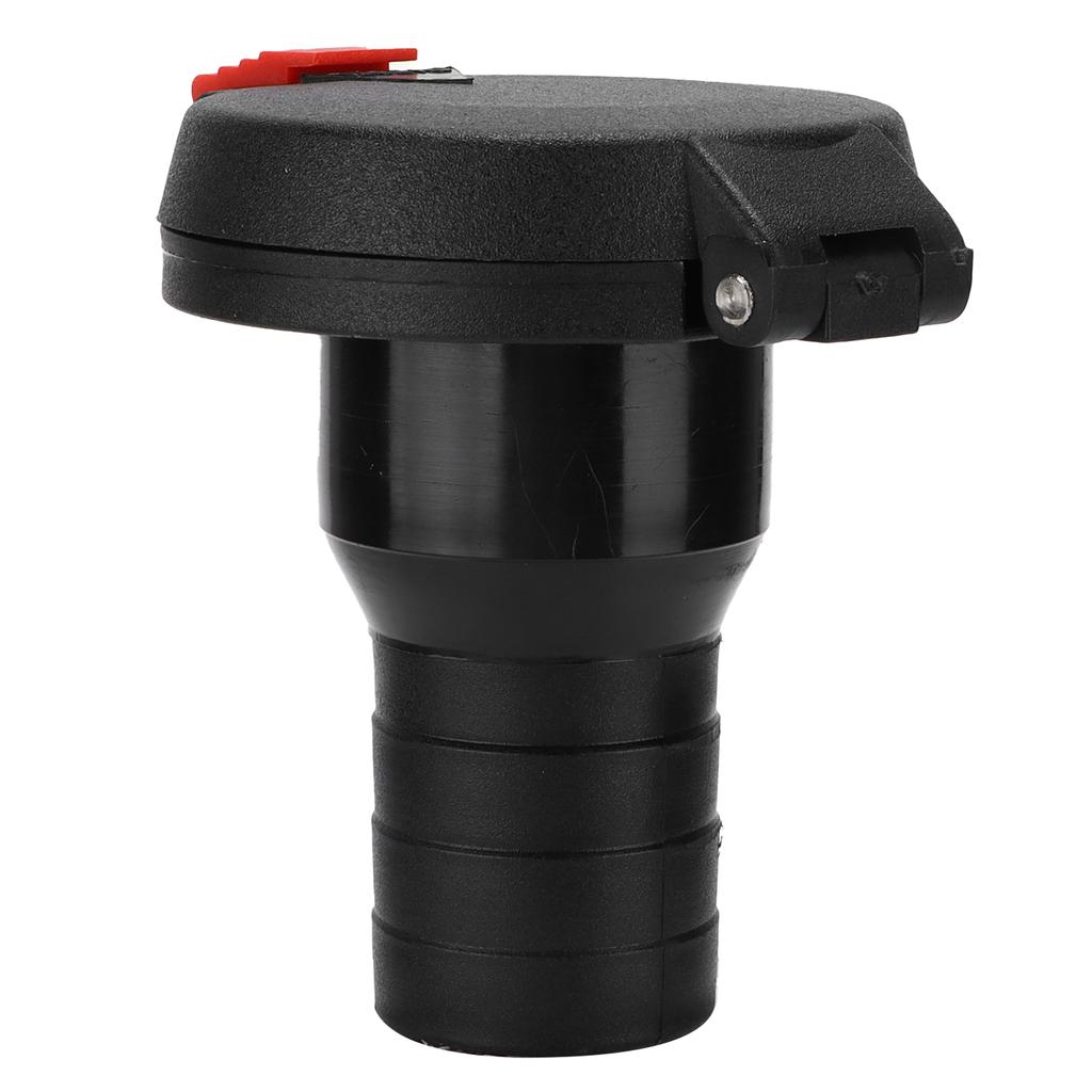11 2in Nylon Deck Filler Fuel Water Fill Inlet UVResistant with Latch for Marine Boat Yacht Caravans