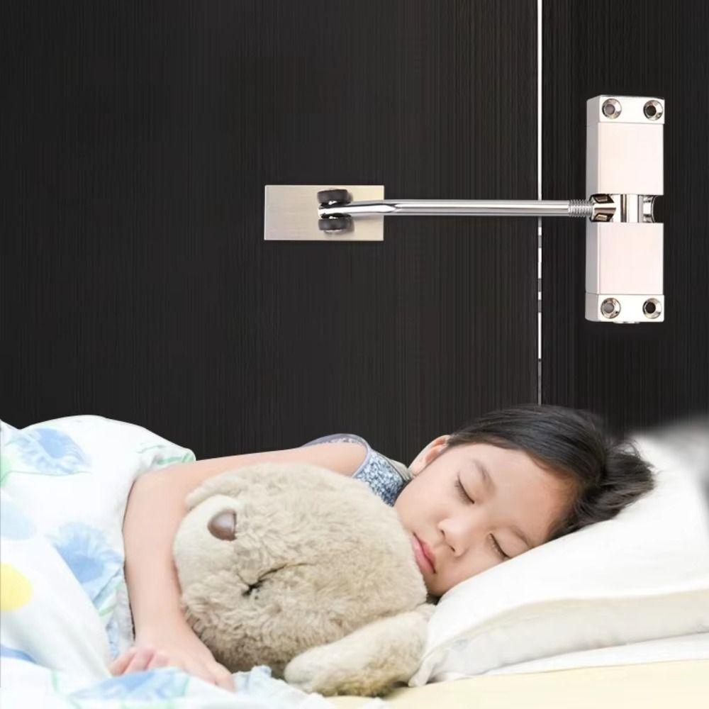 Mute Soft Closing Automatic Door Closer Adjustable Speed Spring Tension Door Closer  Security Doors