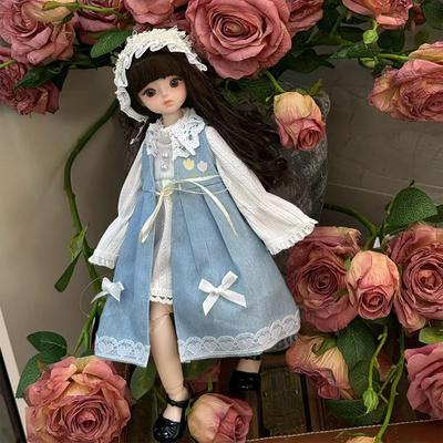 BJD Doll Clothing 6 Minutes 30 Centimeters, BJD Accessories, Changing Princess Skirt Set, Lady Princess (without Doll)