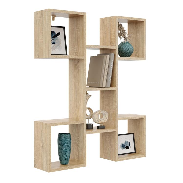 Wall Hanging Shelf, Bookcase - Katia gray