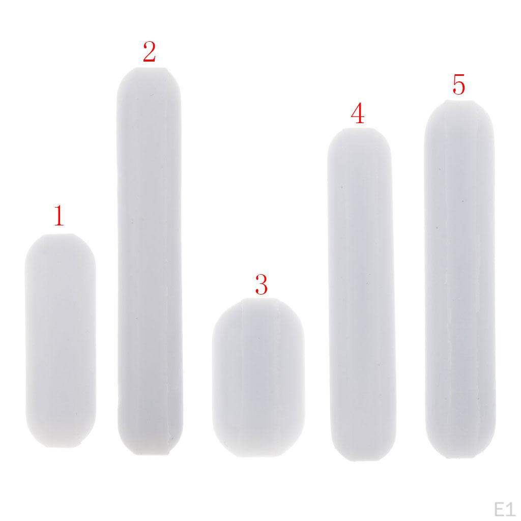 Bar PTFE rer/Mixer Bar. Ring Bar, White, 1 To 2 Inch Size Select