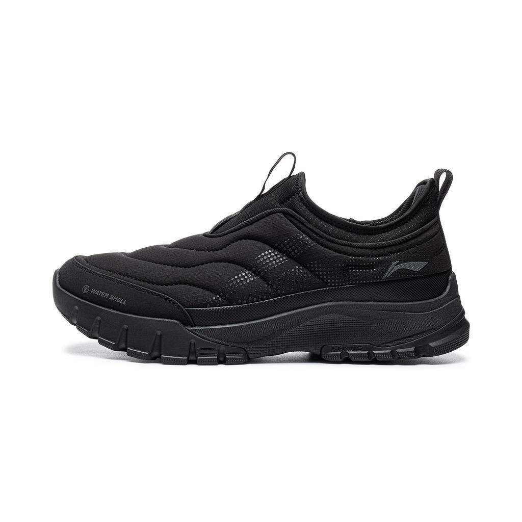 Men's Sneakers Li-Ning Sand Rock PRIMALOFT Casual Shoes Men's Low-top Night Black