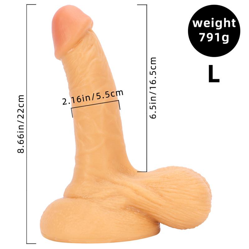 4 modely super dlouhého a velkého simulačního dilda Simulace penisu dildo pro dospělé