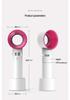 Portable Bladeless Handheld Fan and Hair Dryer with LOGO - Ideal Gift