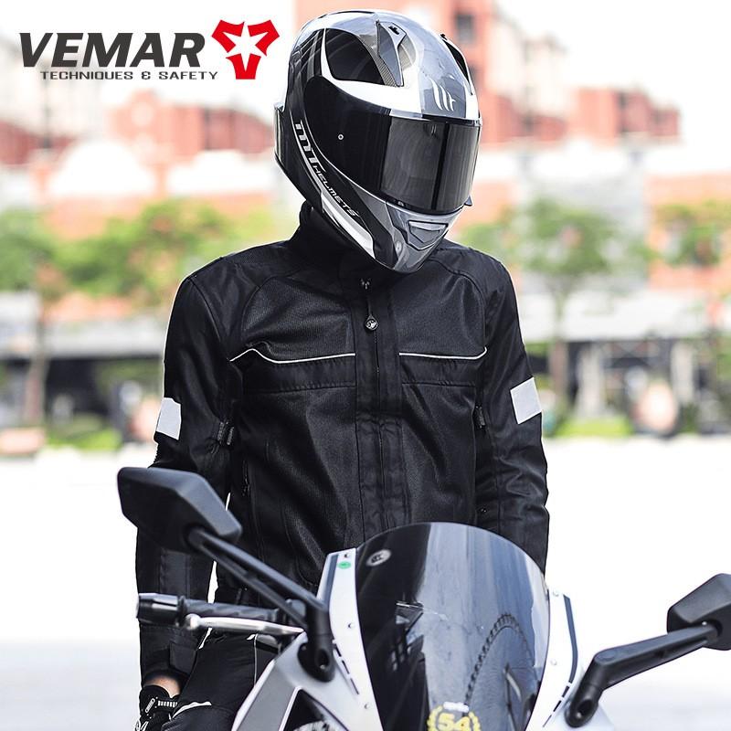 Mens Mesh Motorcycle Riding Jacket Breathable Ventilated Biker Gear With Reflective Stripes Outdoor Cycling