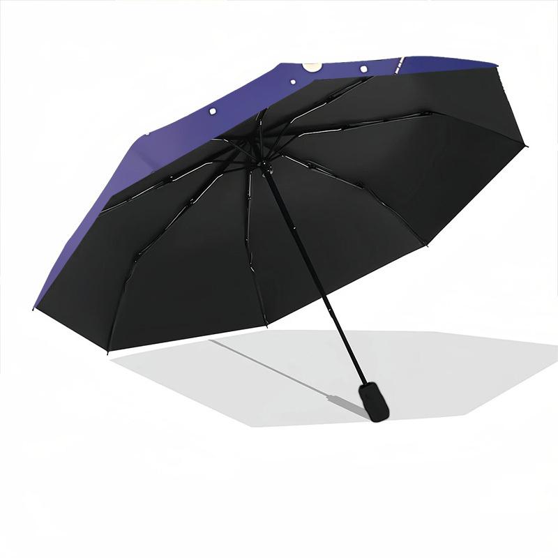 1pc Starry Night Automatic Open/Close Umbrella Compact Folding Umbrella, All-Season Portable Umbrella for Women/Men F1124049