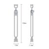 10pcs Silicone Cable Ties Self-Locking Cable Holder Colorful Flexible Cable Winder Wire Organizer For TV Charging Cable Storage