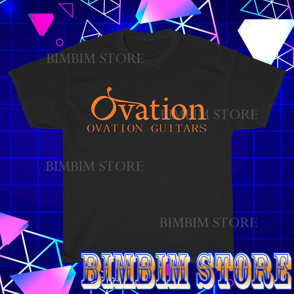 New Ovation Guitar Company Logo T-Shirt Funny S to 5XL L