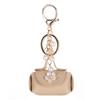 Xiaohongshu Mini Keychain Bag - Cute & Stylish Coin Purse and Korean-Style Leather Car Key Pendant