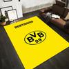 "Dortmund BVB 09 Logo Yellow Design Rug Non-slip rug suitable for living room and bedroom sofas"
