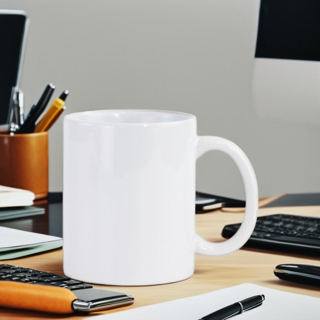 2025 Wholesale 11 oz Ceramic Mug with Custom Logo Sublimation Mug for Gift 301-400ml белый