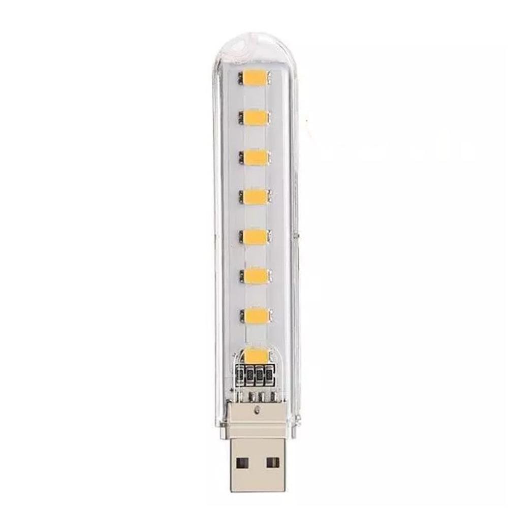 Mini USB Light 5V Power 8LEDs 3LEDs USB LED Lights Reading Book Lamp USB Night Light Book Light
