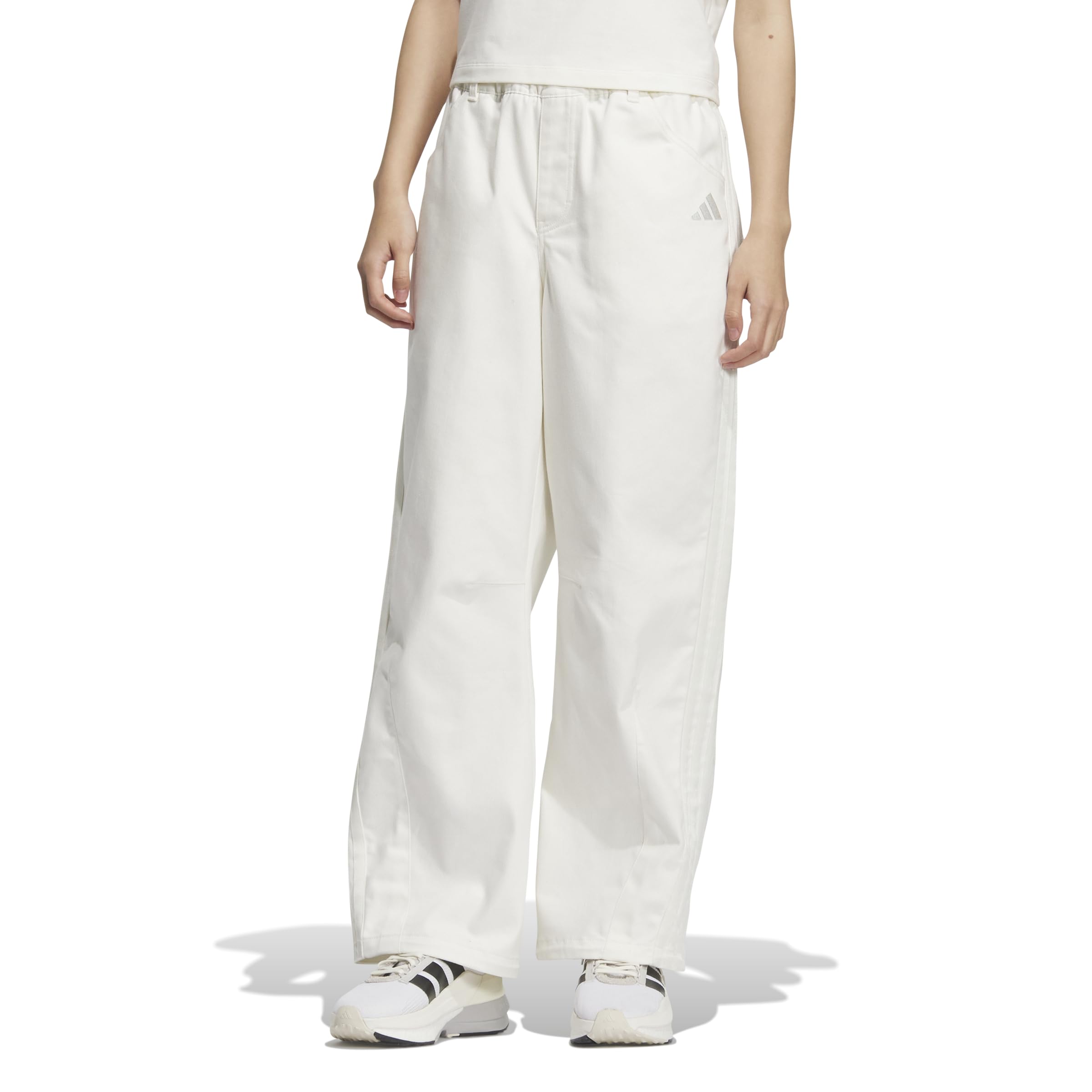Adidas Stadium C Denim Size L Pants, Women s, Y7518, Off-White (KA0992),