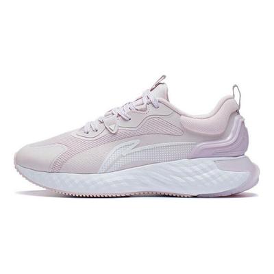 Li Ning Low Top Sports Casual Shoes Women Sneakers Silent-Purple AGLS212-4