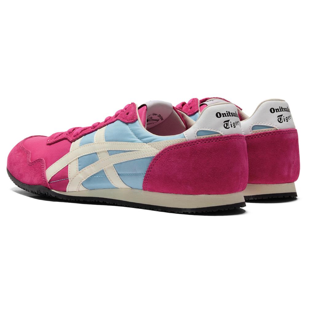 Onitsuka Tiger Serrano Pink Rave Blue Unisex Sneakers Cream 1183B400-706