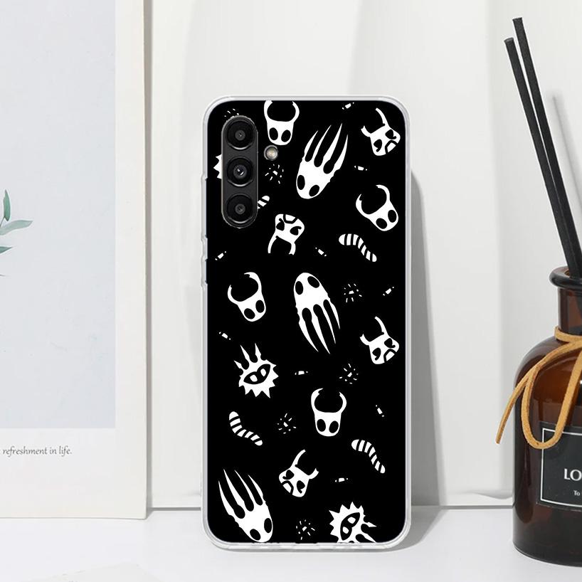 Hollow Knight Cartoon Phone Case For Samsung Galaxy A15 A25 A35 A55 A14 A24 A34 A54 A13 A23 A33 A53 A12 A22 A32 A52 A05S A04S A0
