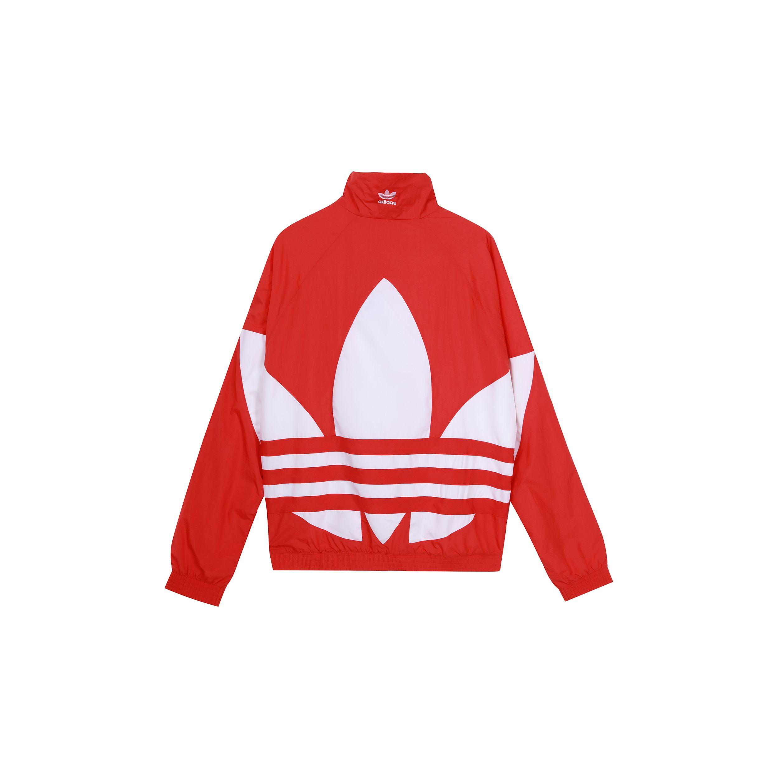 Adidas Originals Bg Trefoil TT Oversized Logo Track Jacket Men