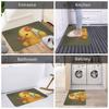Little Chick Non-slip Doormat Floor Mat Dust-proo Carpet Rug for Kitchen Entrance Home Bathroom Footpad Mats