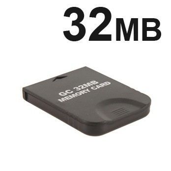 Carte mémoire pour Gamecube/Wii (32Mb)