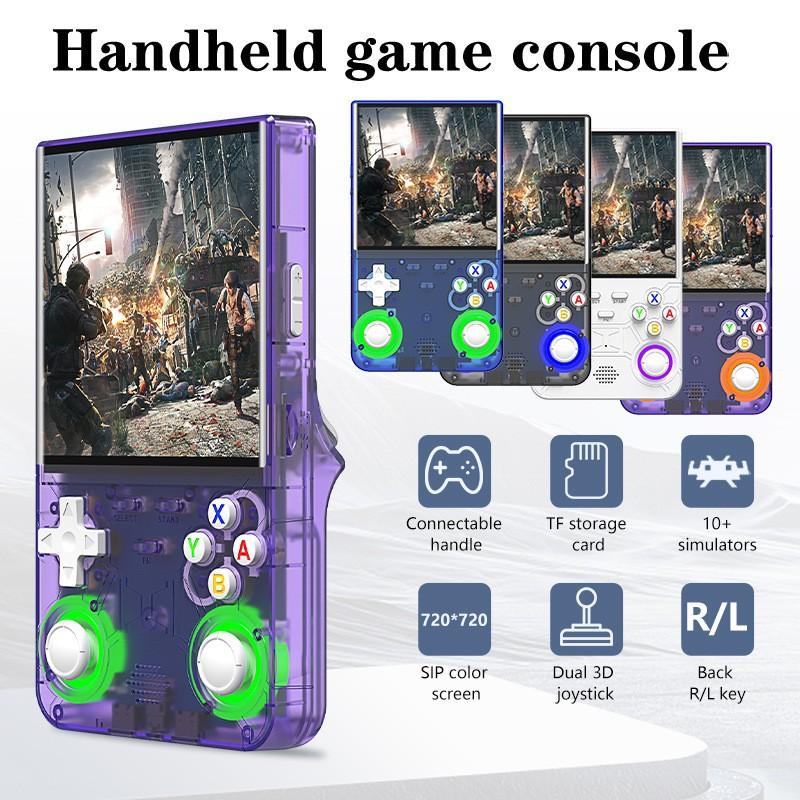 R36Ultra Open Source Handheld Gaming Console Linux Dual System Retro Arcade 4.0 Portable PSP Emulator