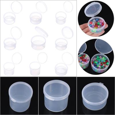 Fall Nail Art Schrauben Lagerung kleine Aufbewahrungsbox Pill Chip Box Schmuck Organizer Fall Perlen Container