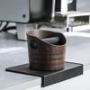 Coffee Knock Box Espresso Grounds Container Anti Slip Espresso Dump Bin Grind Beveled Barista Goods Cafe Bar Accessories