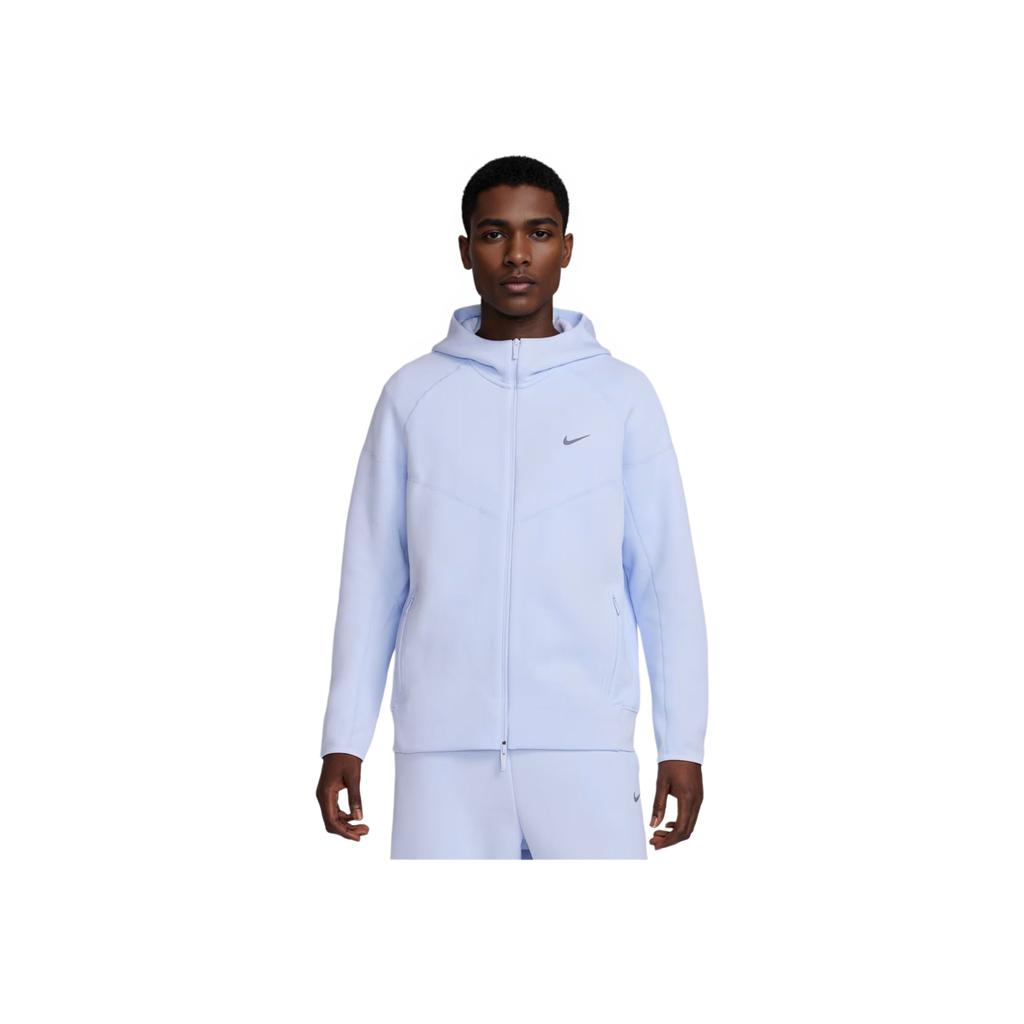 Nike Felpa con cappuccio e zip intera X NOCTA Tech Fleece (Dimensionamento dell'Asia) Top Unisex Viola Pallido/Alba FD8454-568
