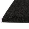 Doormat Black 40x60 Cm Coir Fiber Tufted