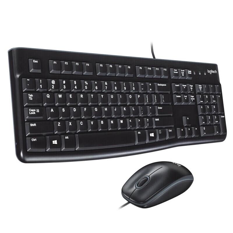 Logitech MK120 Wired Keyboard and Mouse Combo