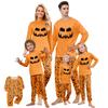 Druck Niedliches Familien-Set Pyjamas, Hauskleidung, Familien-Set Langarm-Oberteil Hosen-Set