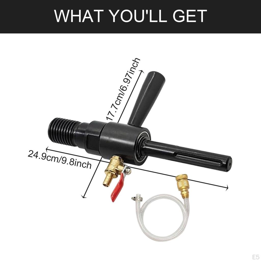 Zestaw Adapterów do Wiertarki Akcesoria Łatwe w Instalacji z Wymianą Węża Wodoodporny Rdzeń