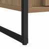 Wardrobe Rustic Oak Finish 50 x 50 x 200 cm Engineered Wood