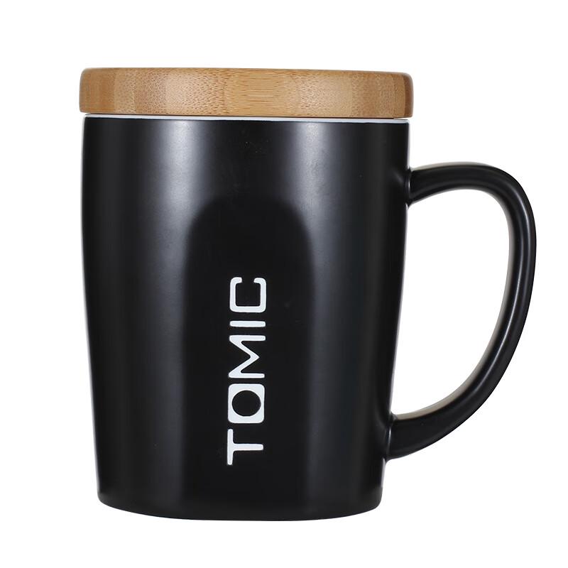 TOMIC Ceramic Mug with Lid