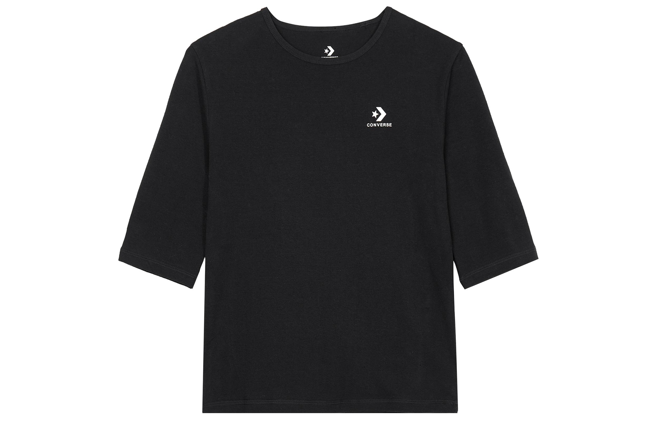 Converse Knitwear Women s Ink Black Crew Neck Moderate Other 10018274 S
