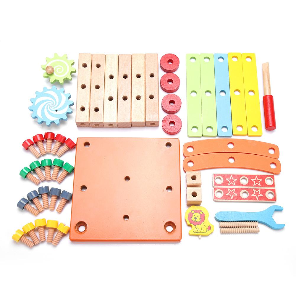 

Деревянный многофункциональный сборный стул, игрушка для детей, обучающих интеллектуальные игрушки(В)