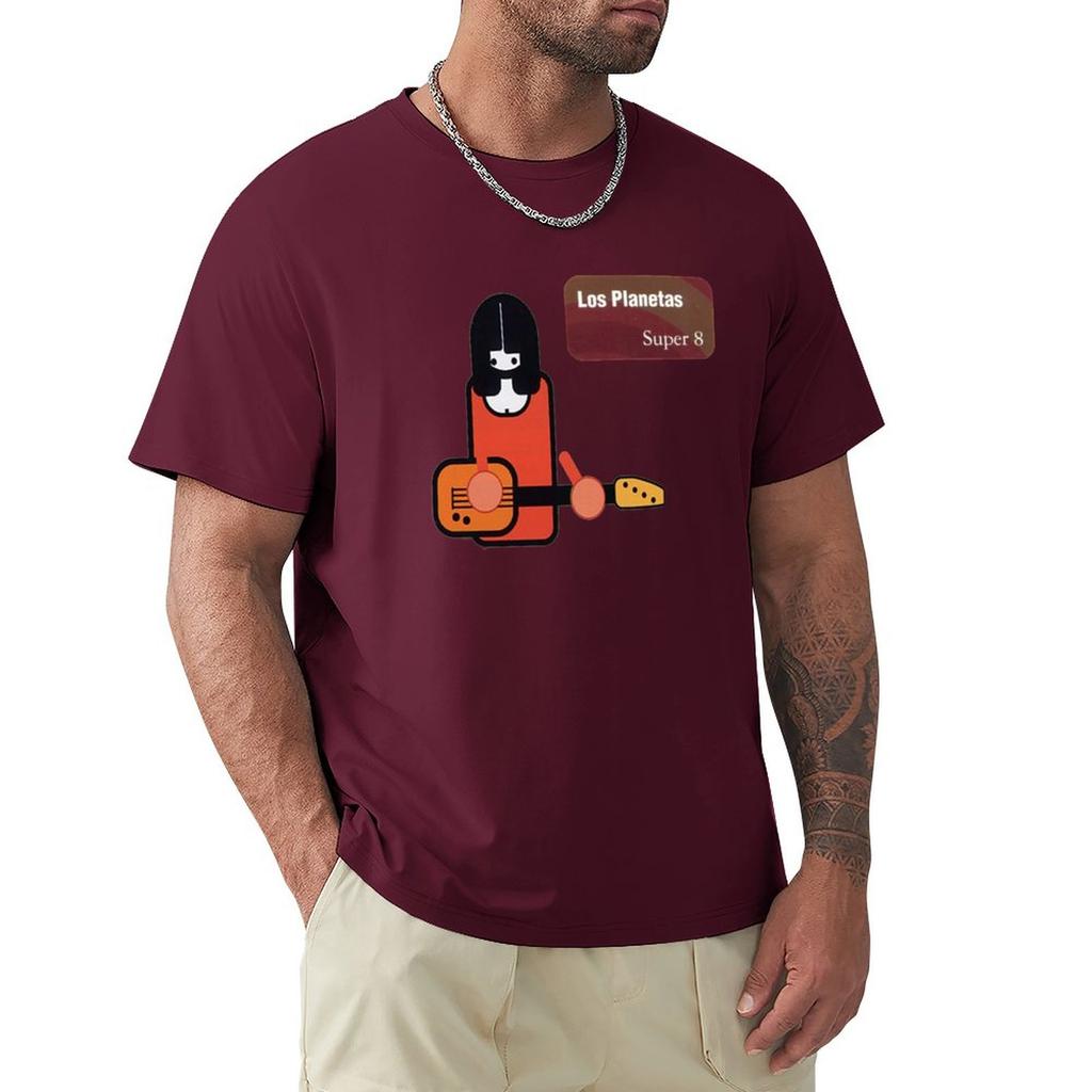 Los Planetas Super 8 May T-Shirt aesthetic clothes graphic t shirt mens big and tall t shirts