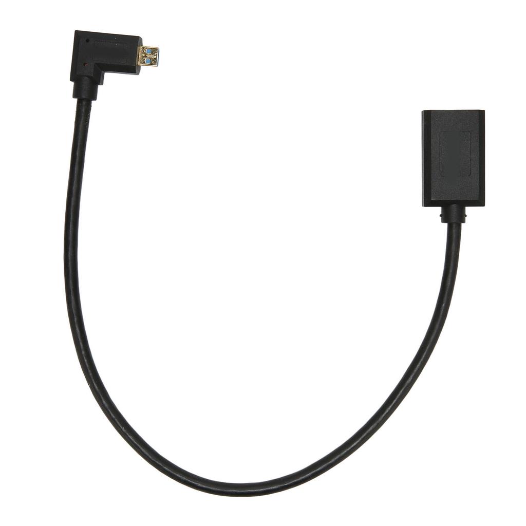 8K 60Hz Micro HD Multimedia Interface Cable Right Elbow Micro HD Multimedia Interface Male to