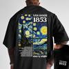 2026 Van Gogh 1853 Gwieździsta Noc Nadruk Graficzny Koszulka T-shirt Vintage Postimpresjonizm Sztuka Codzienny Streetwear Unisex Krótki Rękaw