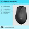HP 280 Wireless Mouse, Quiet Click, BlueLED, Wireless, 18-Month Life, Ergonomic, Black (Model Number: 19U64AA#UUF), Compatible with Mac, Windows PC,