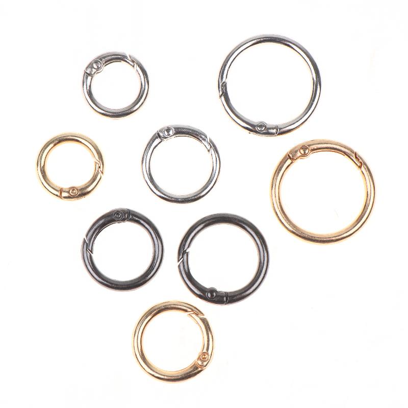 10 stuks 20/24/26/30 mm Metalenveergespen Karabijnhaakjes Handtasgesp Zinklegering Sleutelhanger Snaphaak O-ring Kampeergesp