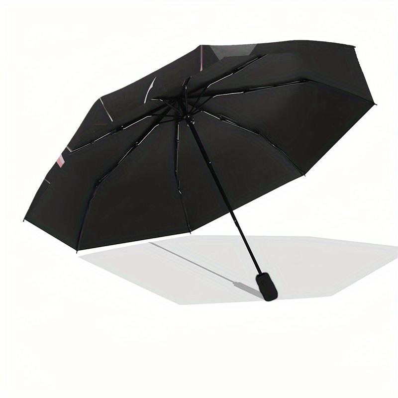 1pc Pink Royal Crown Sparkle Design Umbrella with Plastic Handle,Suitable for All Seasons Home Travel Outdoor UmbrellaM1124