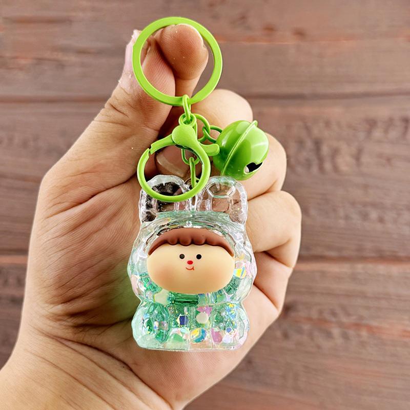 

Flash Oil Quicksand Большой Милый Светящийся Кролик Лилит Кукла Подвеска Брелок Рюкзак Украшения Аксессуары