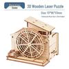 Children's Wooden Ferris Wheel Music Box Puzzle – DIY Carousel and Piano Assembly Toy