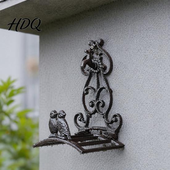 Porta Maniche Floralmente Goffrato Portabottiglie Vintage Ghisa Giardino Esterno Pesante